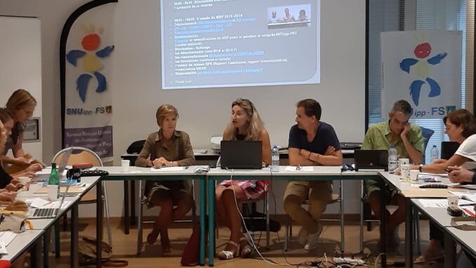 Photo Partie de l'équipe HDF stage 2019