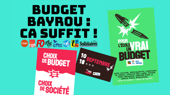 Visuels Budget Bayrou Ça Suffit !