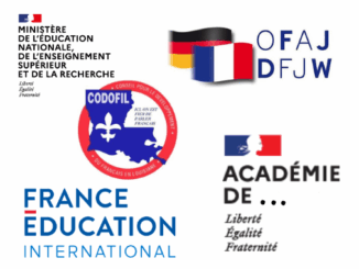 Logos dispositifs échanges et formations à l'étranger
