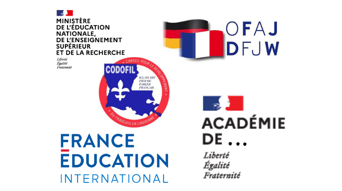 Logos dispositifs échanges et formations à l'étranger
